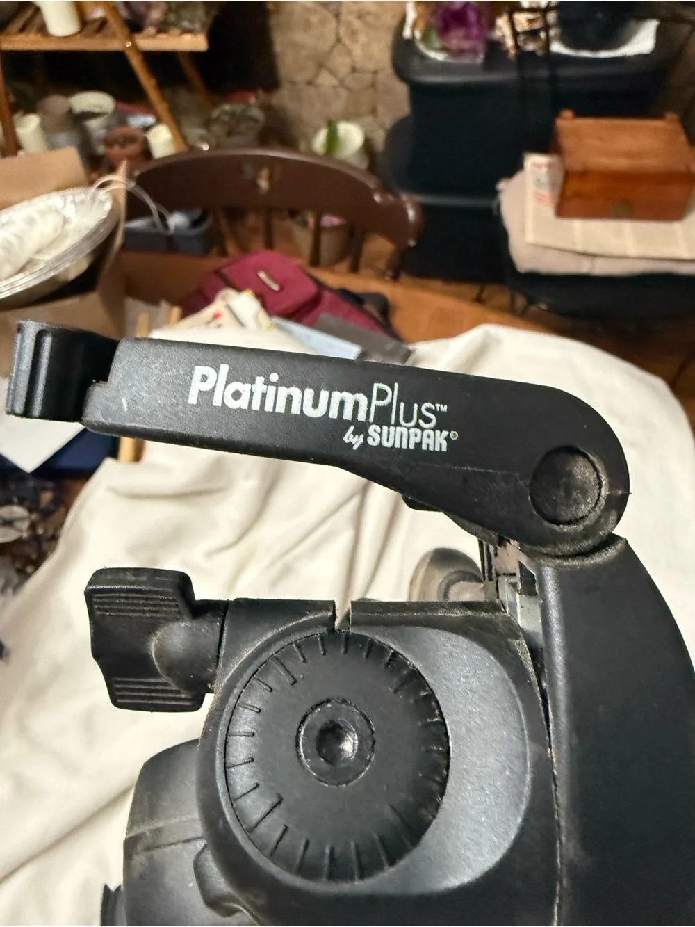 Sunpak Platinum Plus Model 6600DX Tripod Tri-Pod Photography Filmography